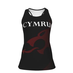 Team Version - Black - Curved Racerback