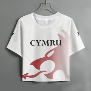 Team Version - White - Cropped T-Shirt